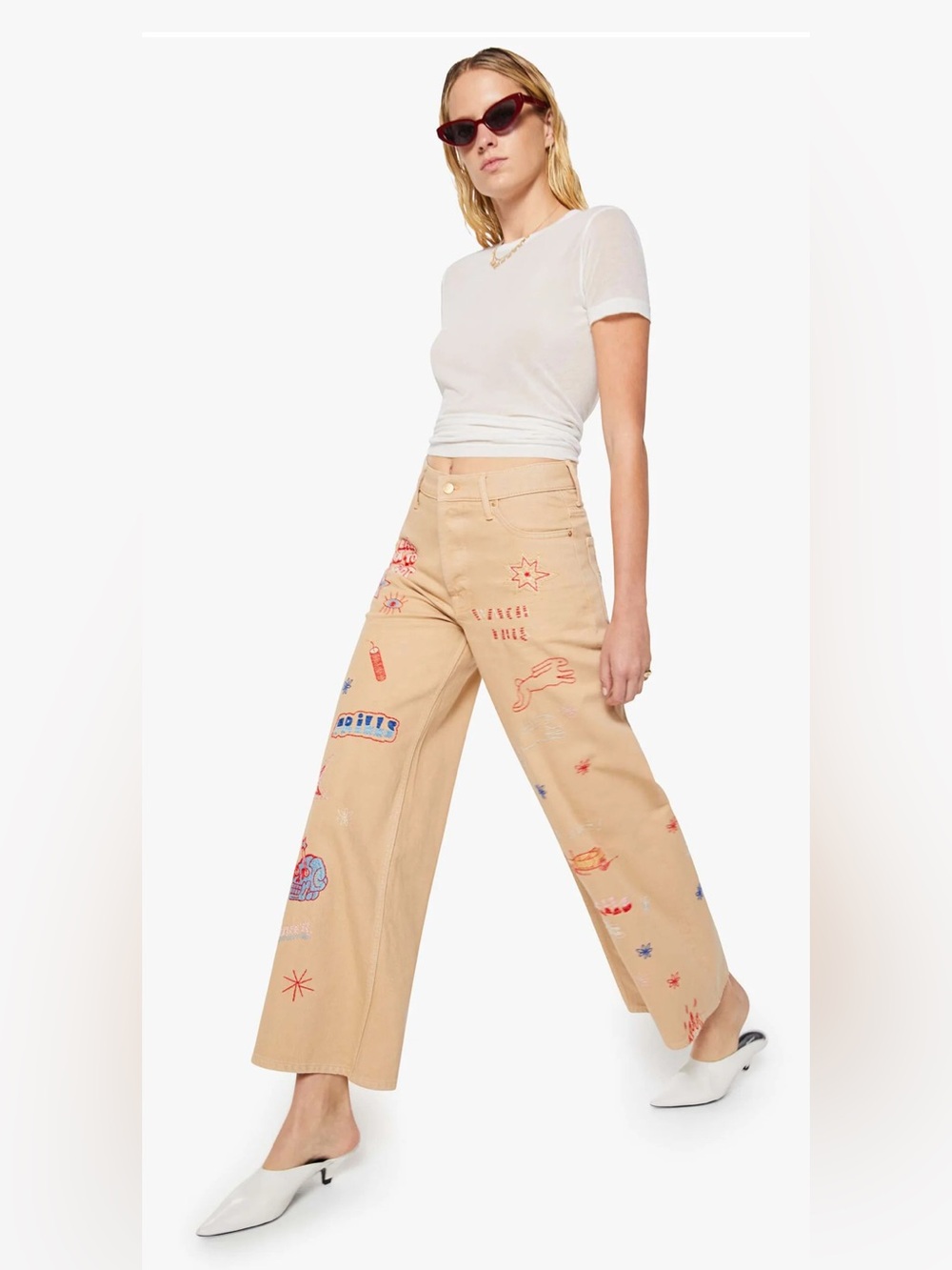 MOTHER SNACKS “DOUBLE DIP NERDY”MID RISE
WASH: KHAKI
*SIZE 27 *NWOT $378.00